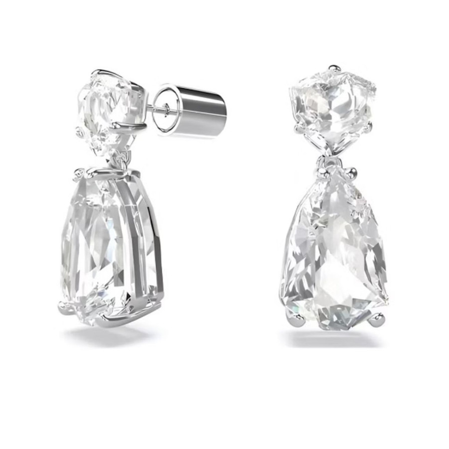   Monemel Swarovski Kare küpe(Altın kaplama)